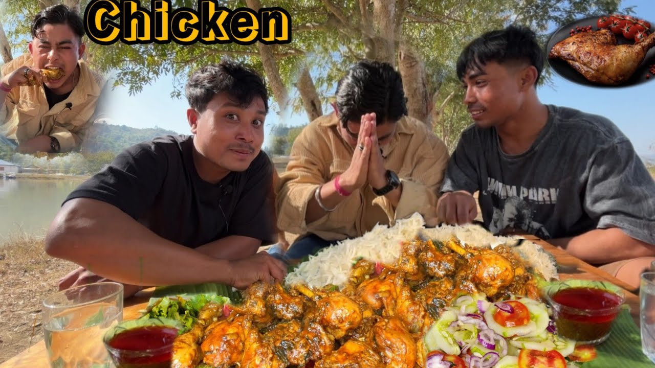 Chicken mukbang  🍗|| khuhaodi leitre 💥@loiyumbamangangcha1136 @Nganbaheirok @Saratmeiteimukbang 
