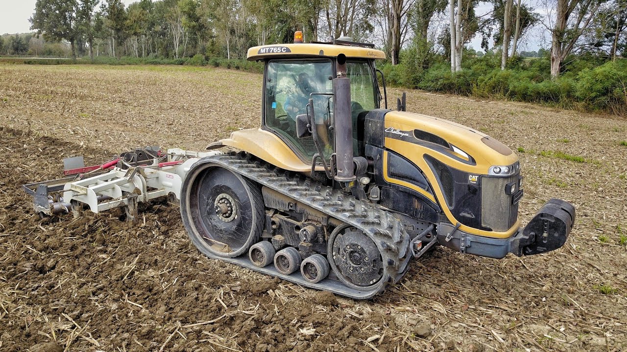 Cat Challenger MT765C+Ripuntatore Er.mo 9 ancore| MOTOR SOUND