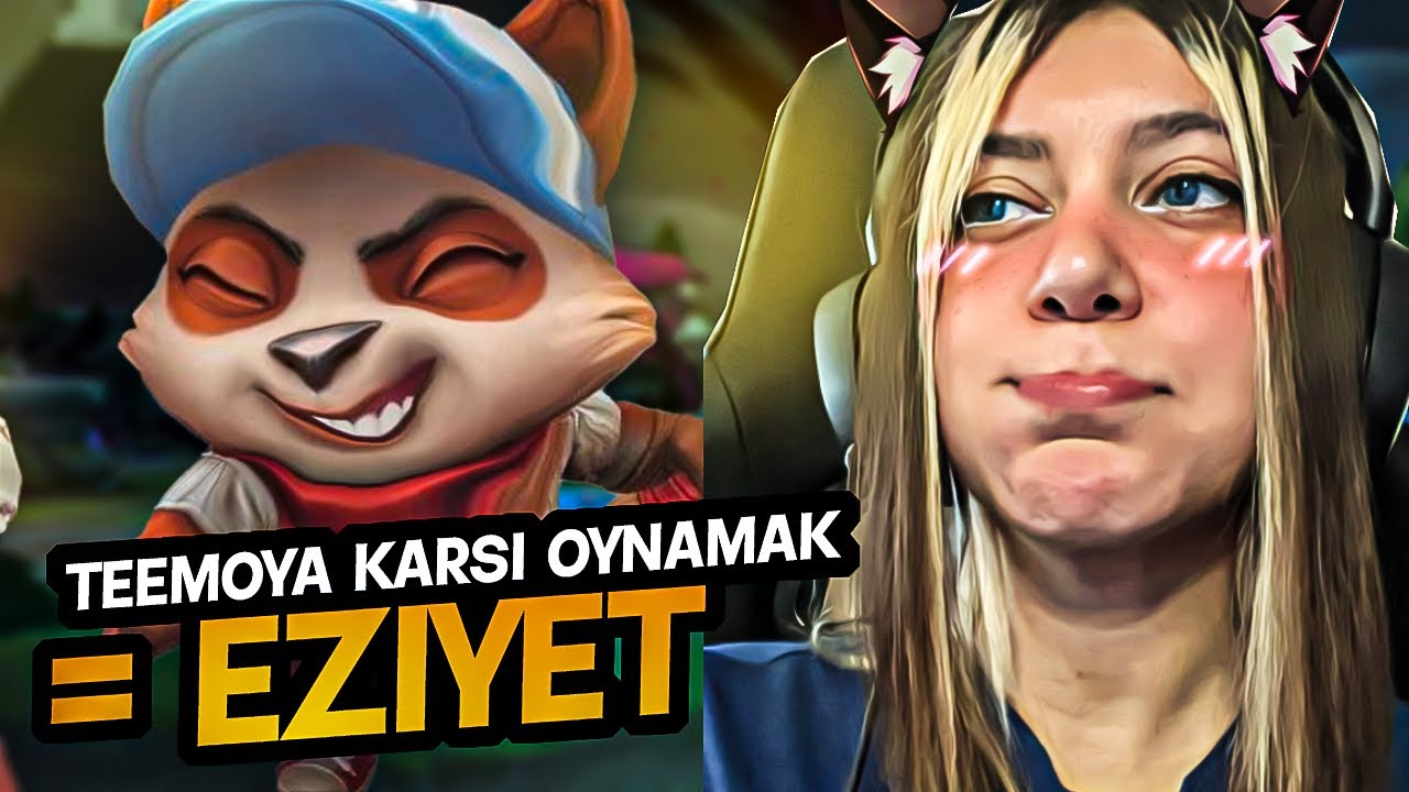 TEEMOYA KARŞI OYNAMAK = EZİYET ! Kayle vs Teemo ! Kayle Öğretici