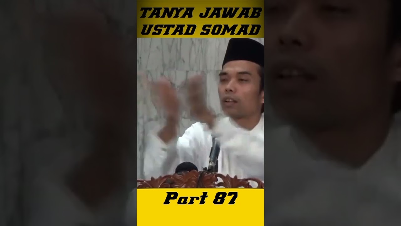 BAGAIMANA TATA CARA MANDI WAJIB DENGAN DEBU/TAYAMMUM? (uas_menjawab_2022) #ustad_abdul_somad