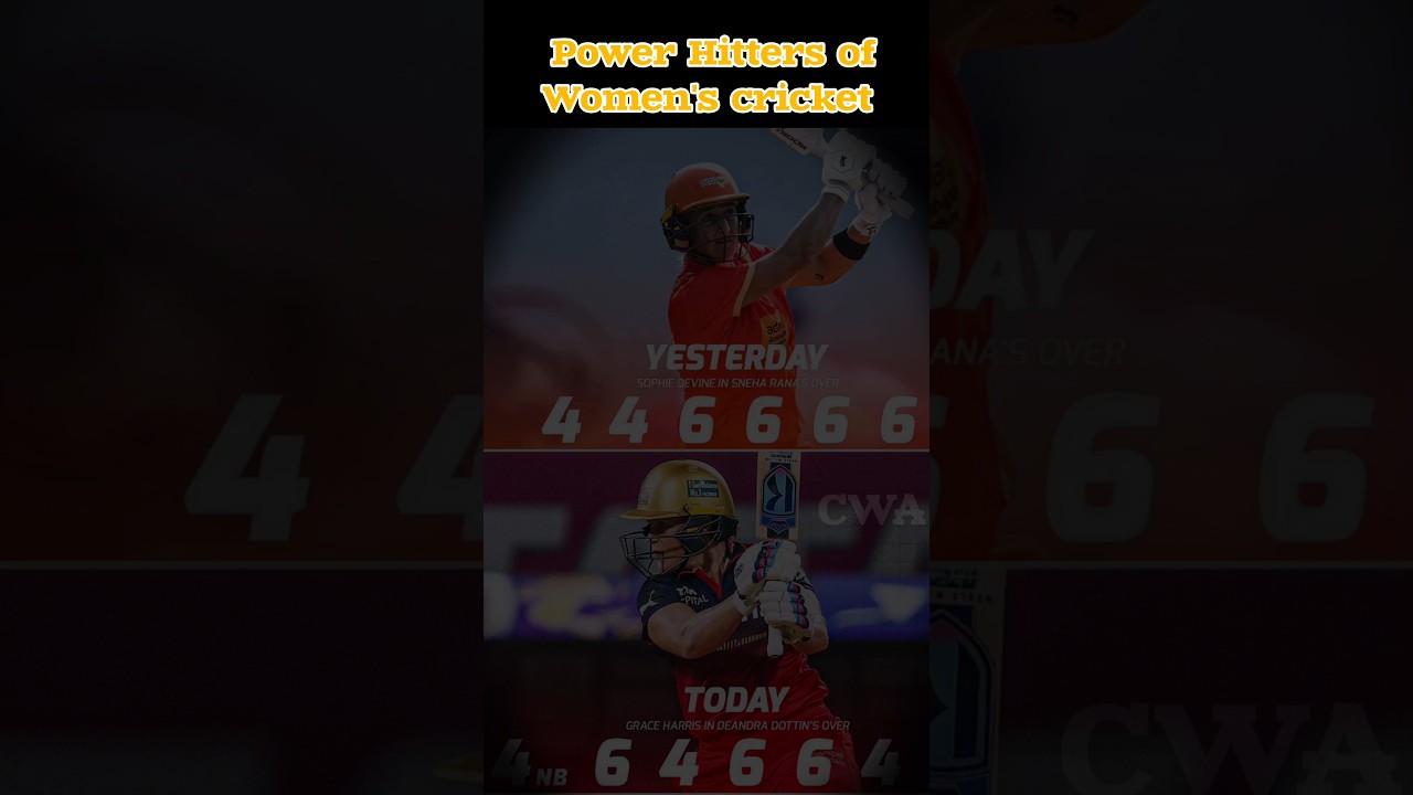 Power Hitters of Women's cricket 🔥 🔥