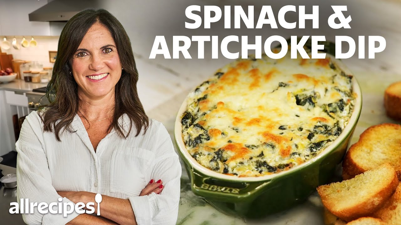 How to Make Hot Spinach and Artichoke Dip | Get Cookin' | Allrecipes.com