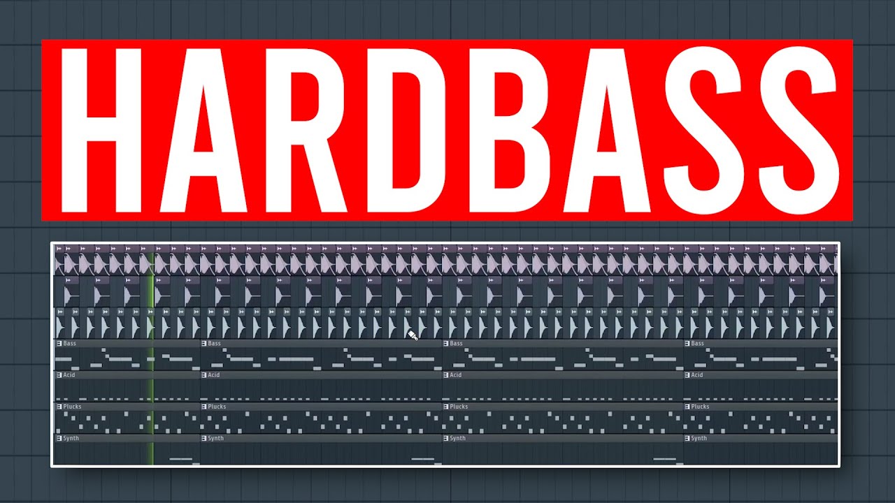 How To Make HARDBASS!! - FL Studio Tutorial (+FREE FLP)