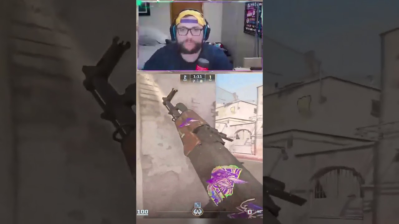 Mano o cara apelou, Teco-teco! #gamingshorts #gameplay #cs2gameplay