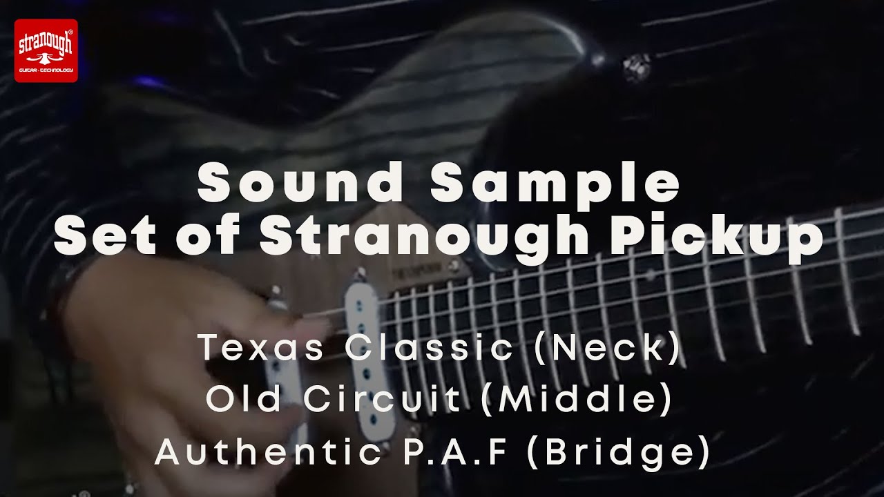 Set of Stranough &reg; Pickup - Billy Andreana on I'm Sorry for Coming Late Song