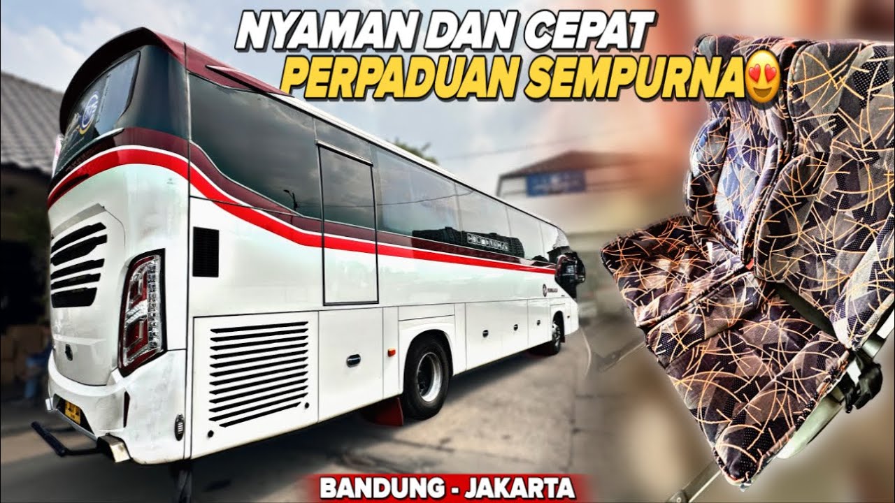 Nyaman Dan Cepat, Perpaduan Yang Sempurna 😍 | Trip Report Bus Primajasa Bandung - Jakarta