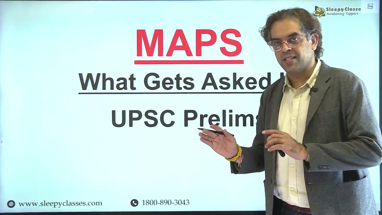 UPSC 2025 - Maps Themes in Prelims