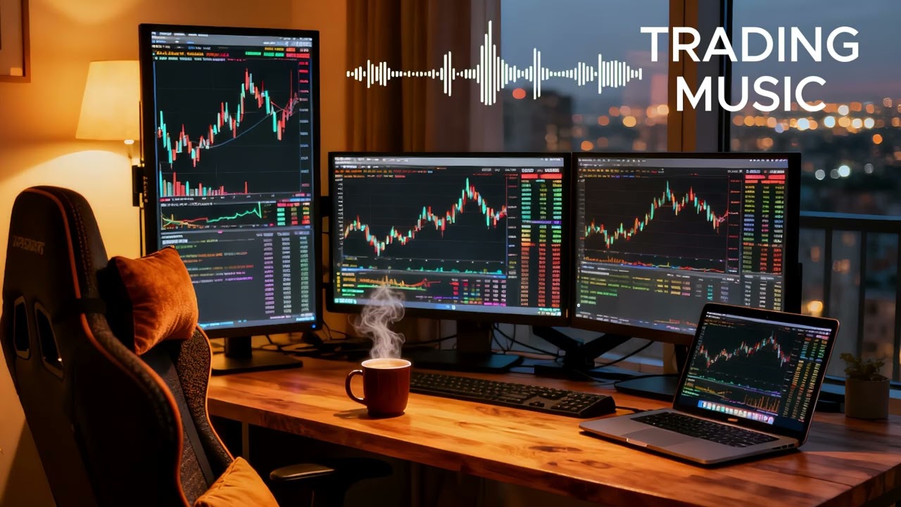 Deep Focus Trading Music – Chill Background Mix for Stress Free Trading Sessions