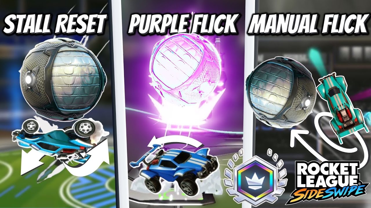 ТОП-10 механик, которые помогли мне стать GC в Rocket League Sideswipe