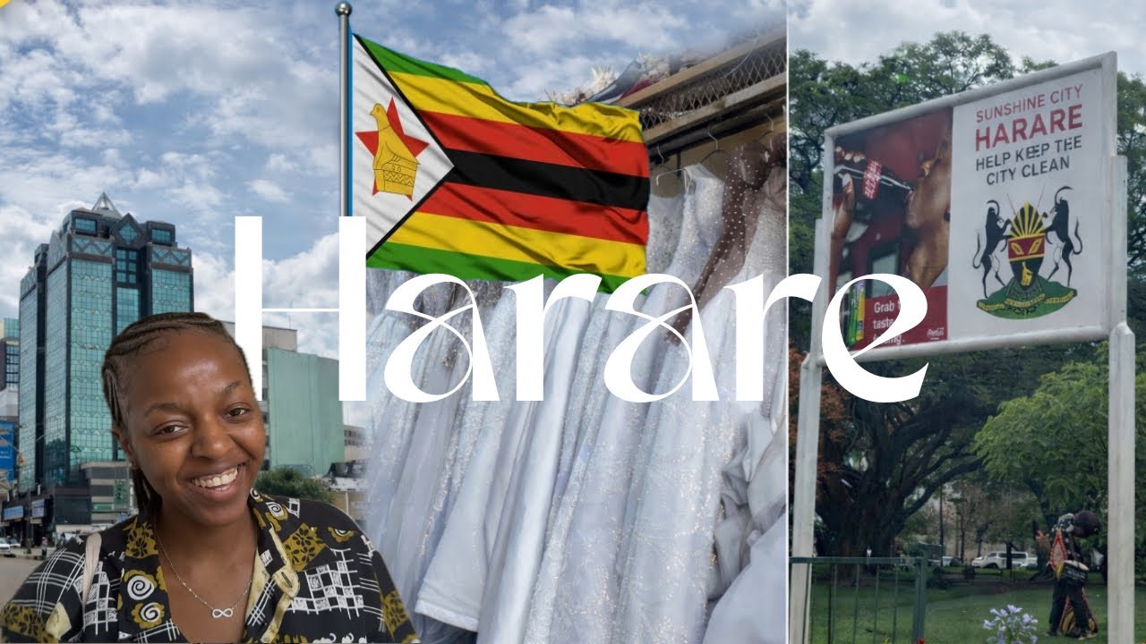 ZIMBABWE TRAVEL SERIES 🇿🇼 | EP. 2 — A DAY IN HARARE | WEDDING DRESS SHOPPING, THRIFTING & HAIR