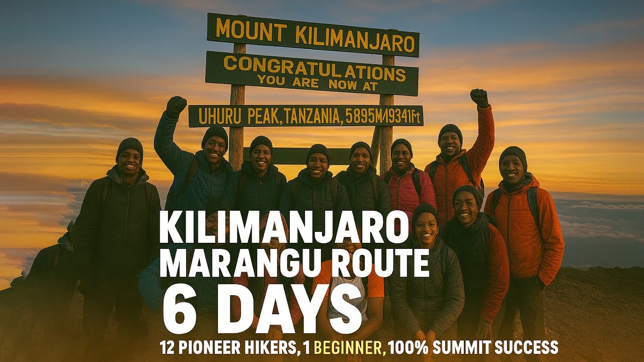 Kilimanjaro Marangu Route 6 Days | The Outdoor Tribe &ndash; 12 Pioneer Hikers, 100% Summit Success