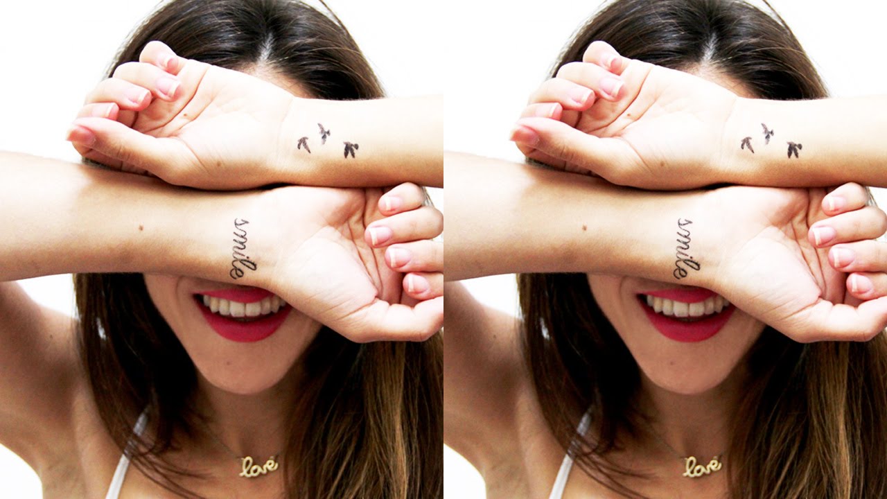 HAZ TUS PROPIOS TATUAJES TEMPORALES! &iexcl;3 IDEAS PERFECTAS! ツ ❀ por Lau
