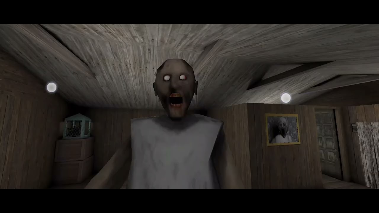 حاولت الهروب من منزل الجده (الهروب من الباب الرئيسي) Granny