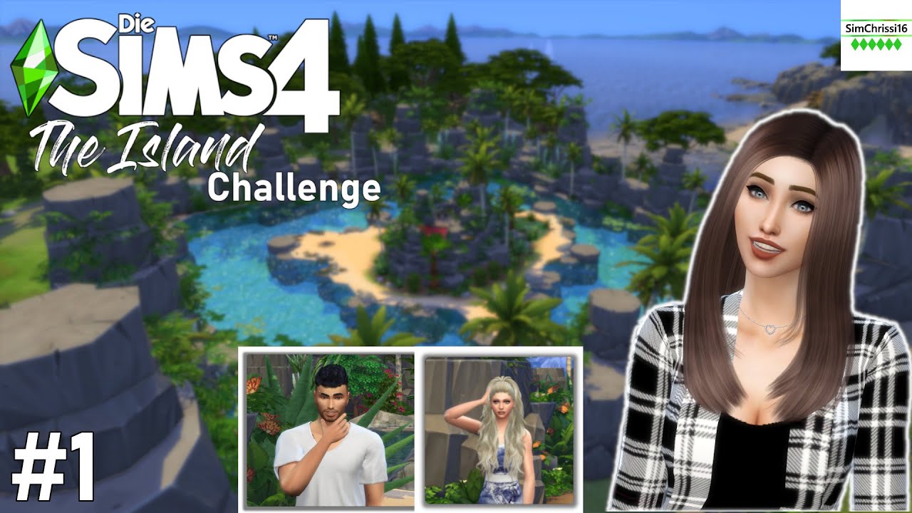 Gestrandet auf einer einsamen Insel... | The Island Challenge #1 | Sims 4 Lets Play
