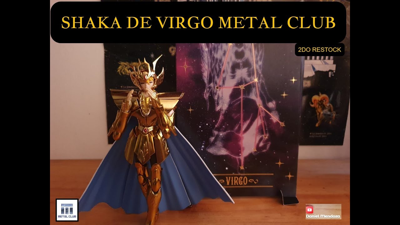 la vuelta de metal club! revisión Shaka de Virgo Ex Metal Club - MC (2do restock)