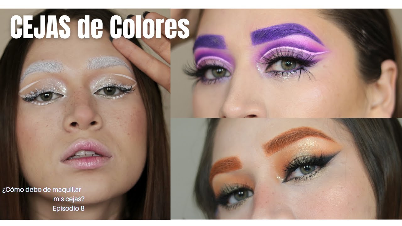 CEJAS DE COLORES | CREA TUS PROPIAS BASES DE CEJA CON COLOR SIN POMADA