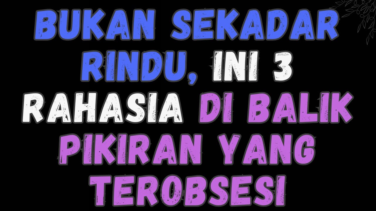 Hati hati, Inilah 3 Hal yang Terjadi Saat Seseorang Terus Ada di Pikiranmu