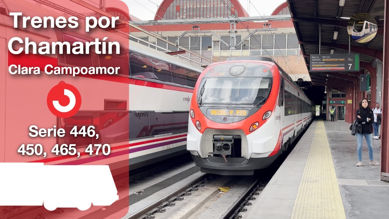Circulaciones por la estación de Chamartín-Clara Campoamor | Cercanías Madrid