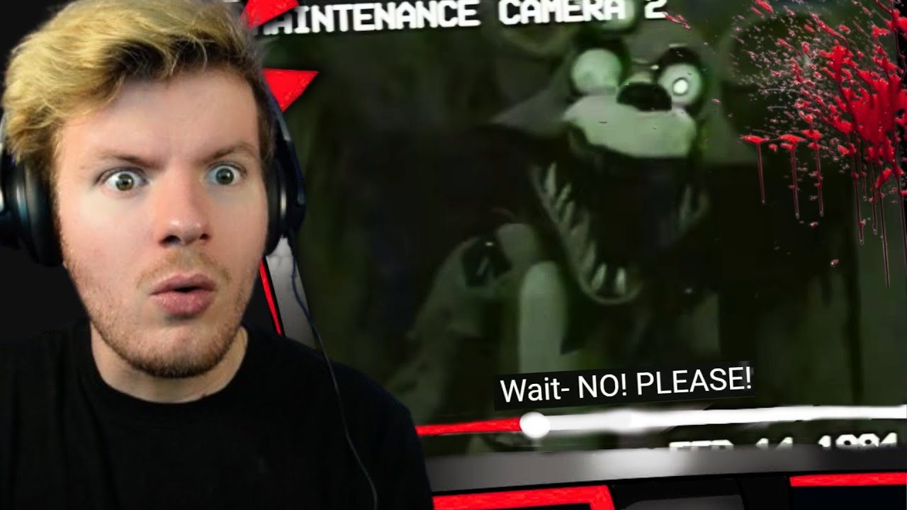 The Most RAW and DISTURBING FNAF TAPE I HAVE SEEN..