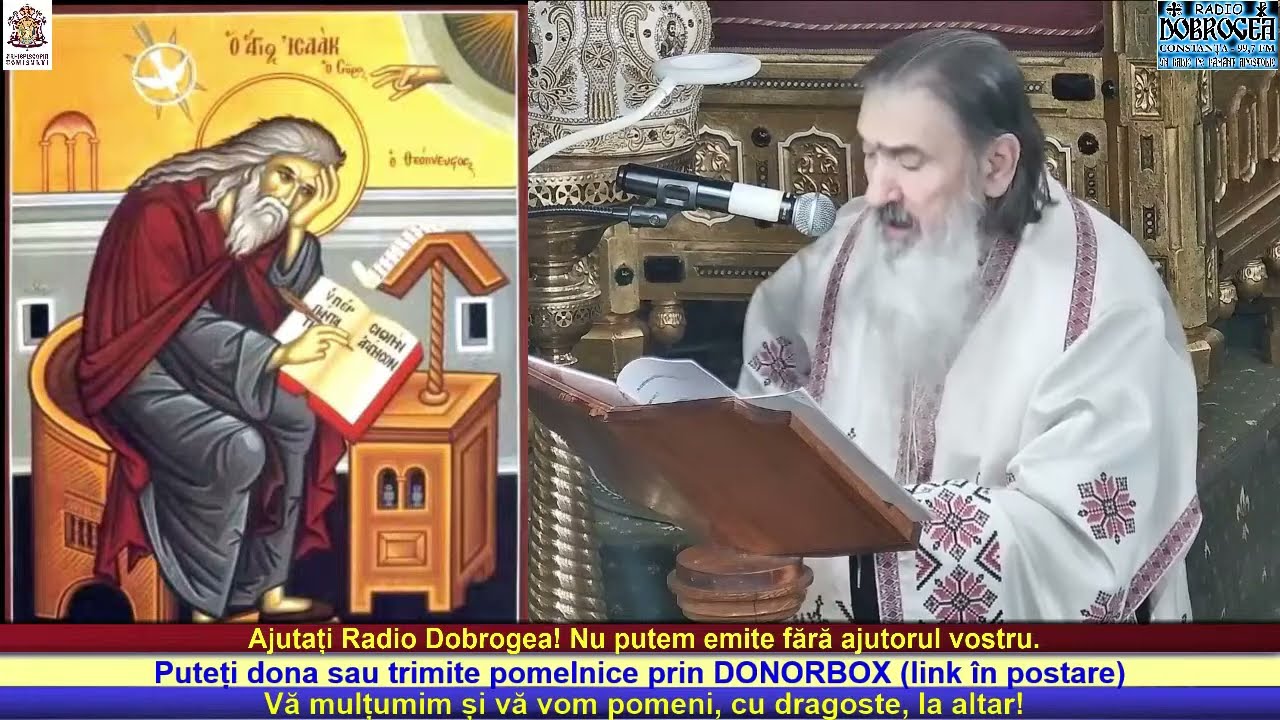 🔴 Acatistele Maicii Domnului, al Sf. Isaac Sirul, Sf. Trei Ierarhi, oficiate de IPS Teodosie