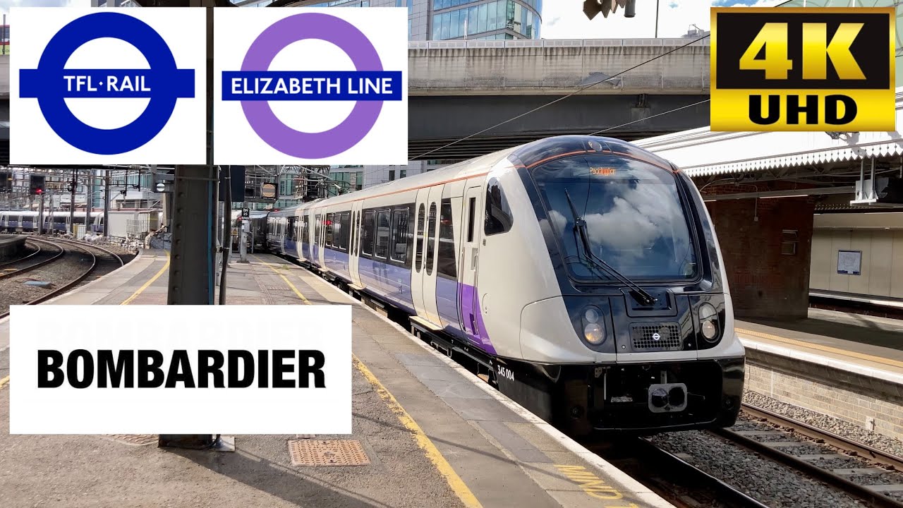 [TfL Rail; Elizabeth Line: Paddington to Heathrow] Bombardier British Rail Class345 Aventra (345004)