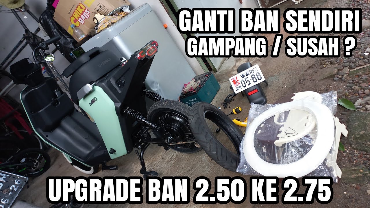 Ganti Ban Sepeda Listrik Mandiri