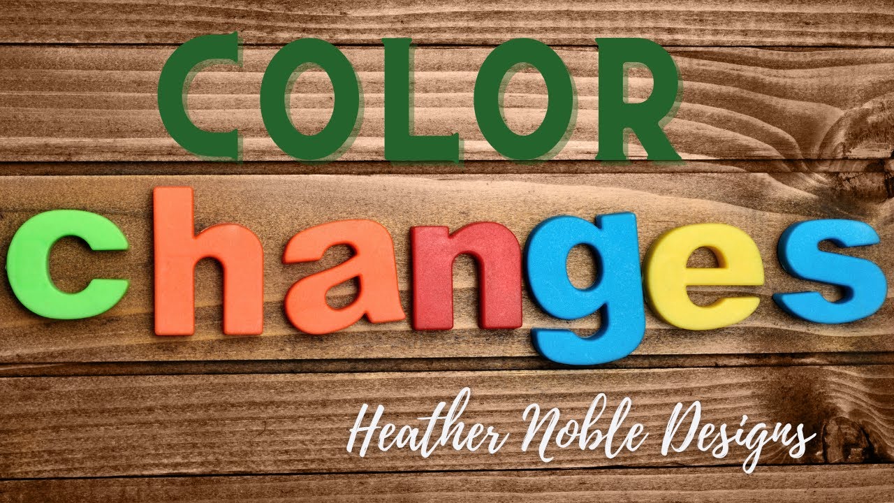 Color Changes in Mosaic Overlay Crochet (updated  1-14-22)