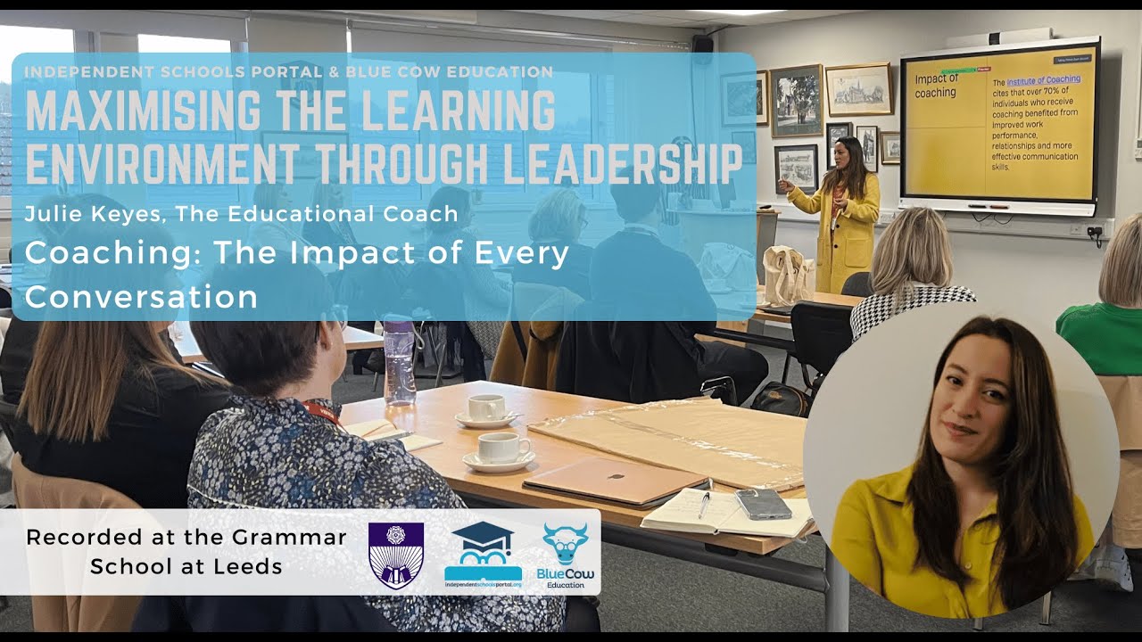 Julie Keyes. Coaching: The Impact of Every Conversation