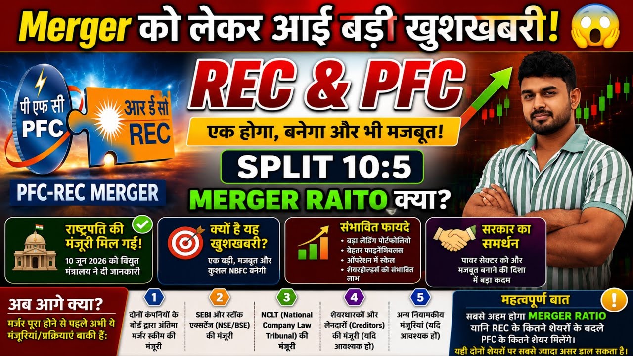REC and PFC Merger News | REC Share Latest News | PFC Share Latest News, Merger gets the green li...