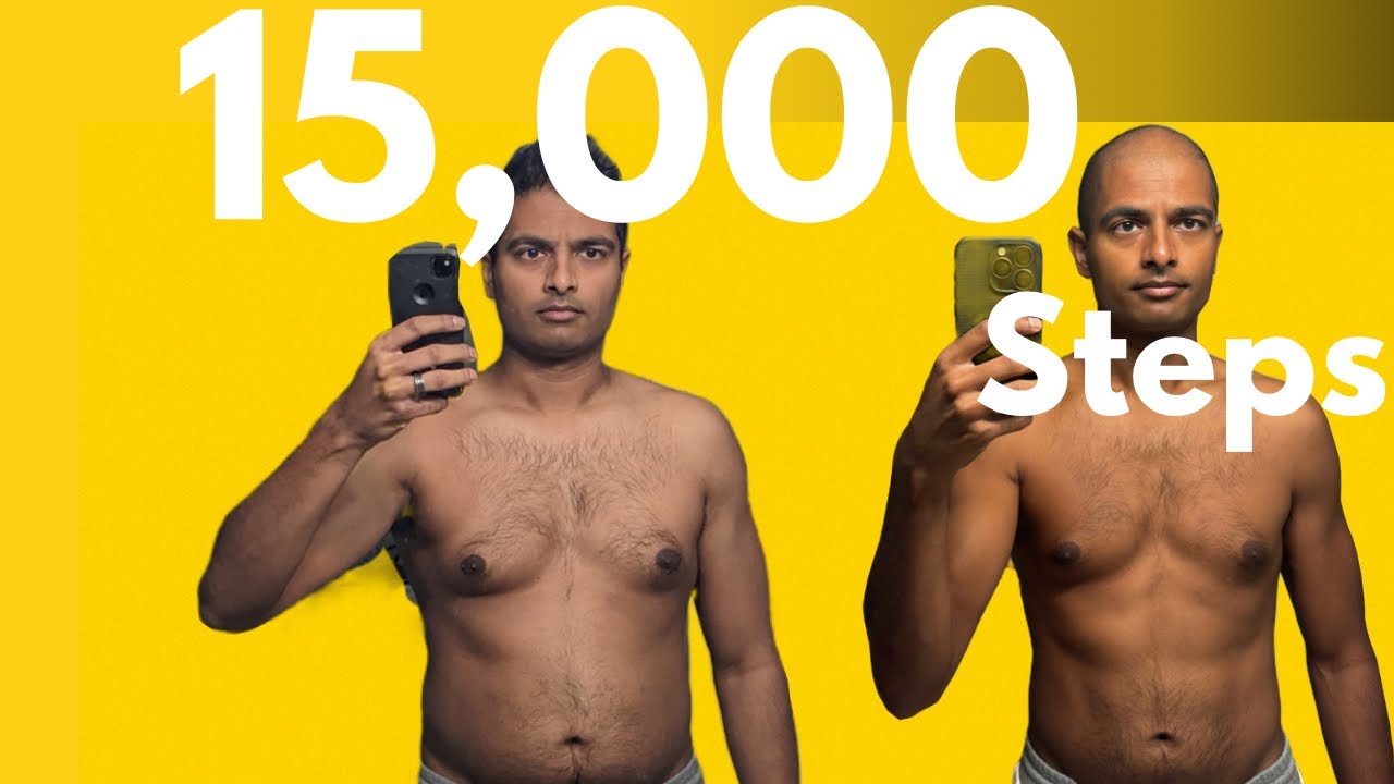 I walked 15,000 Steps A Day For 150 Days - It Worked!