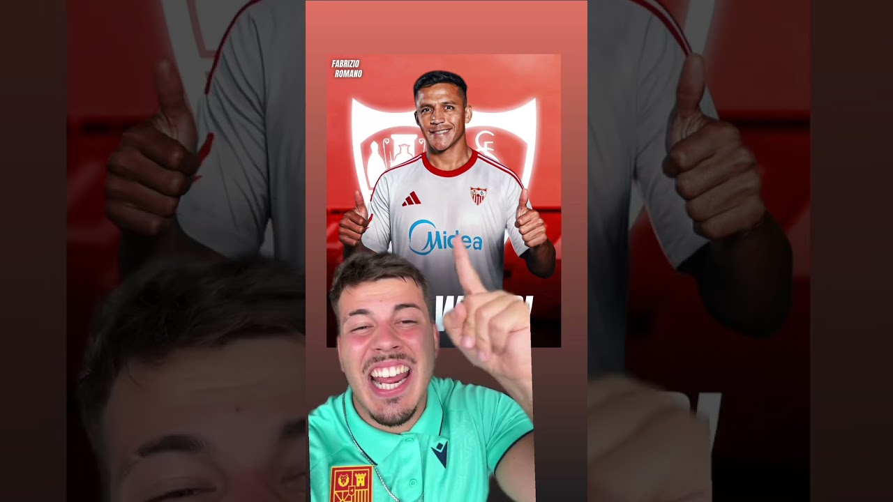 Alexis Sanchez ficha por el Sevilla 😱 &iquest;Antony Betis 💚 o Alexis Sevilla ❤️? Quien hara mejor a&ntilde;o