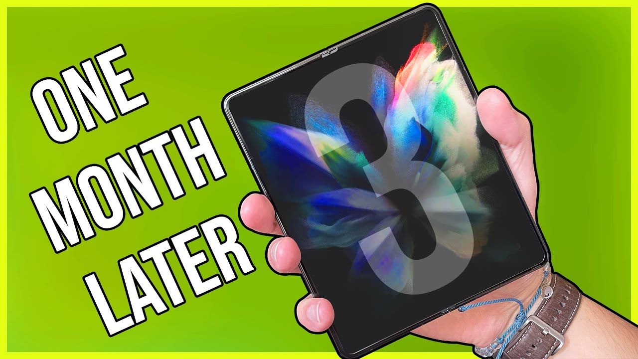 Samsung Z Fold 3 Review - One Month Later...