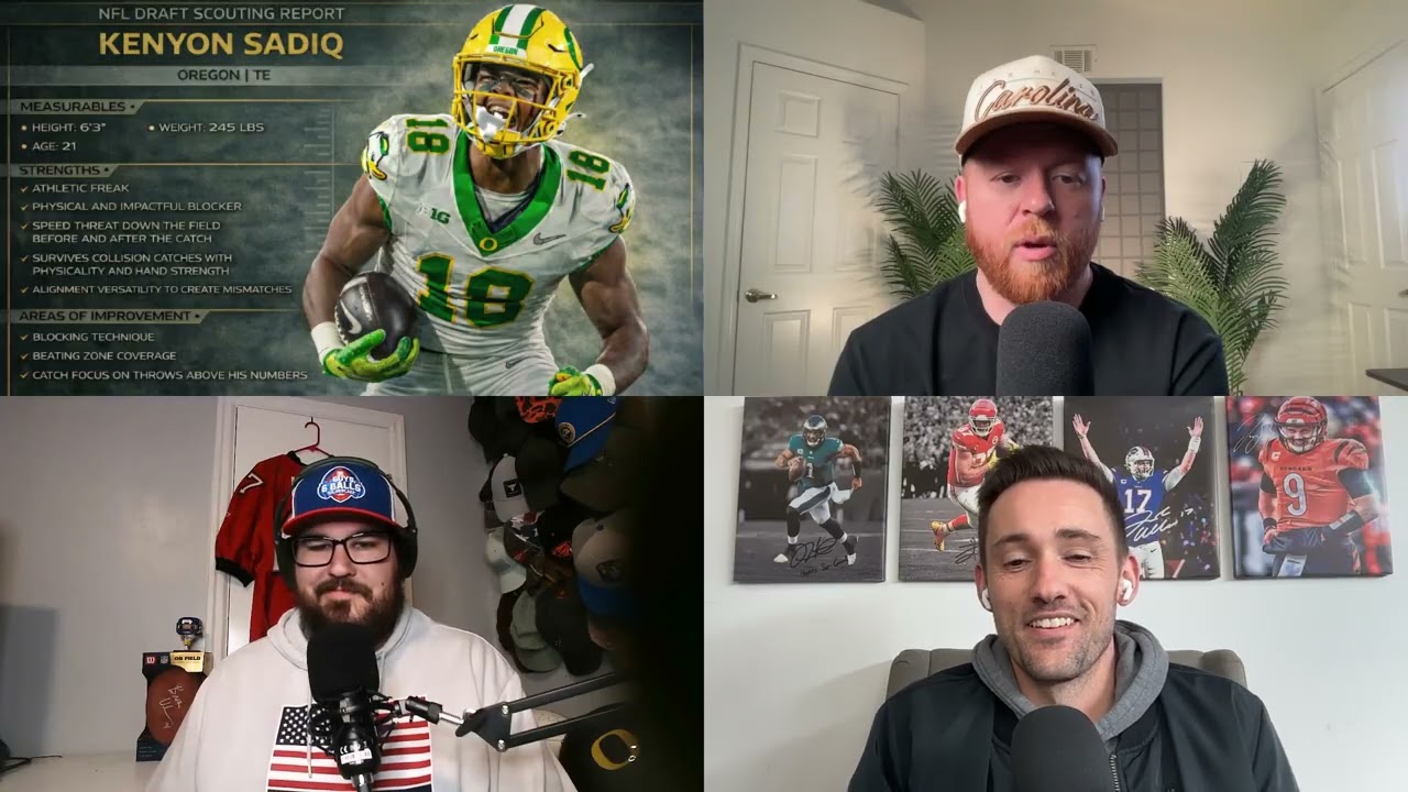Oregon TE Kenyon Sadiq 2026 NFL Draft Scouting Report