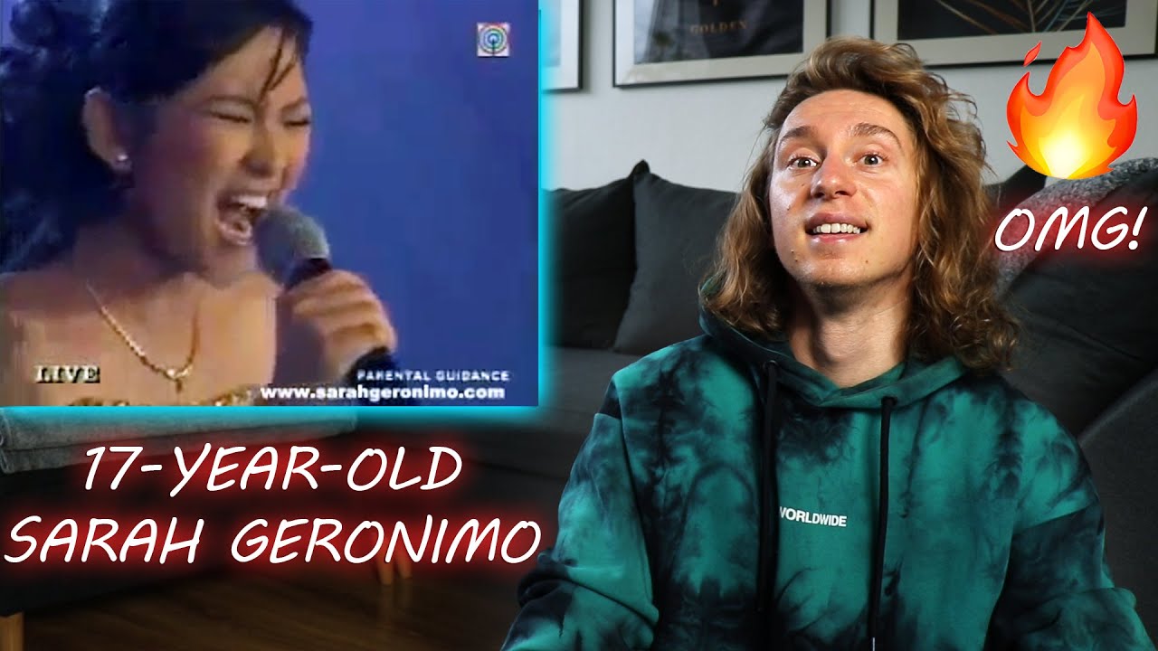 The GREATEST Performance of Sarah Geronimo When she was 17 years old! | Singer Reaction