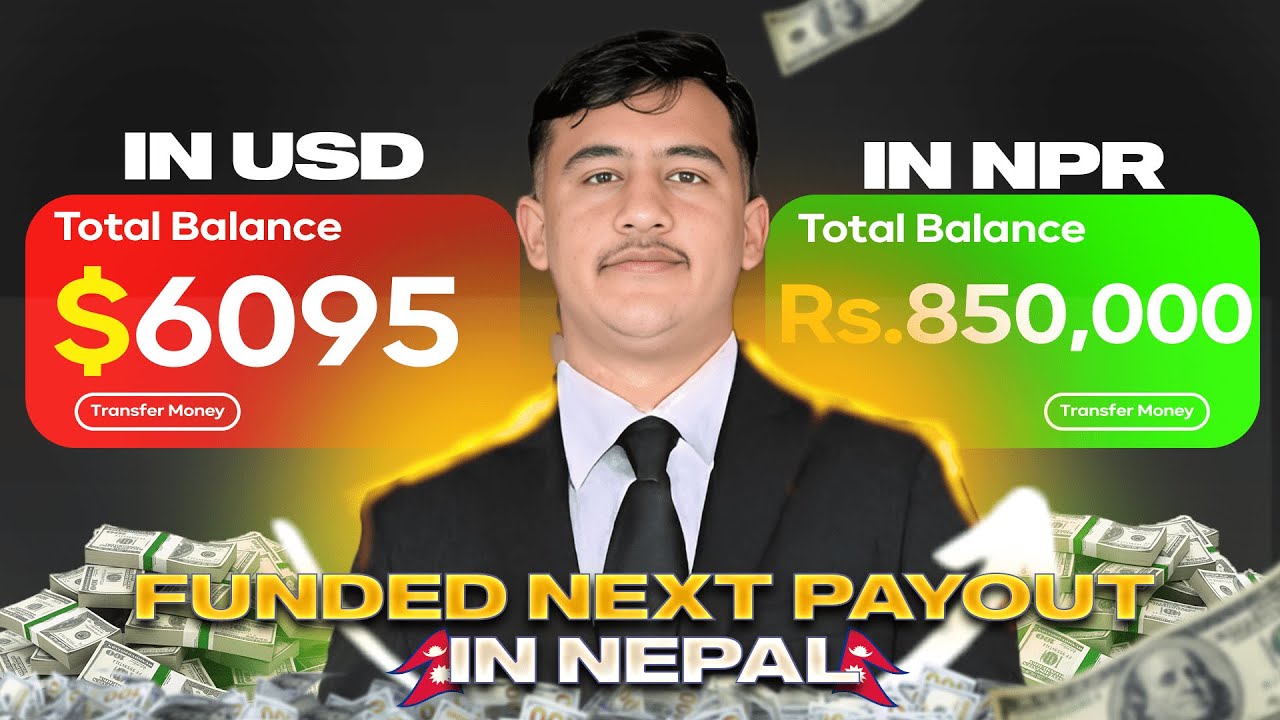 $6K Payout Proof | How to Withdraw from a Prop Firm in Nepal