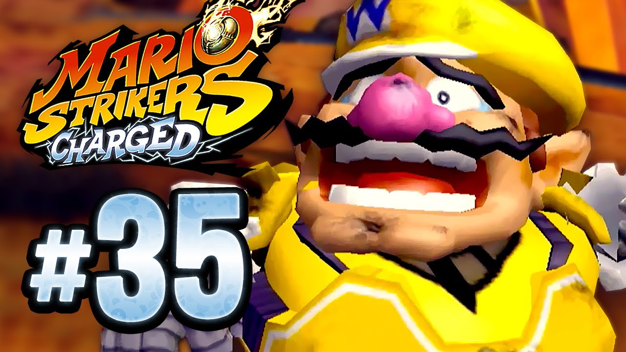 Бомбы прочь! — Mario Strikers Charged #35 (2 игрока)