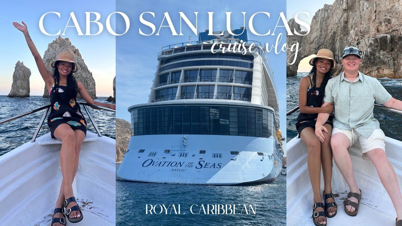 TRAVEL VLOG | Cabo Cruise on Royal Caribbean 🇲🇽 (ovation of the seas, ship activities + anniversary)