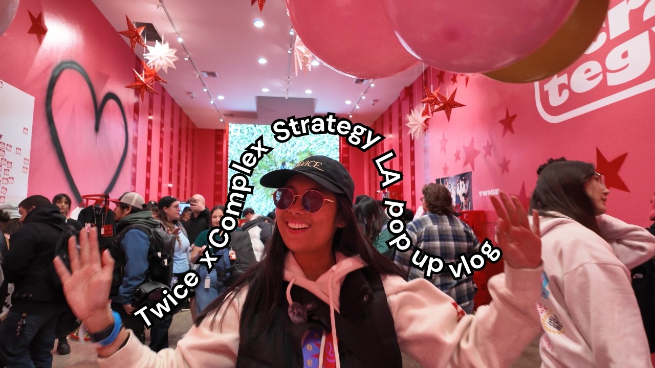 i waited more than 7 hours for twice's strategy la pop up