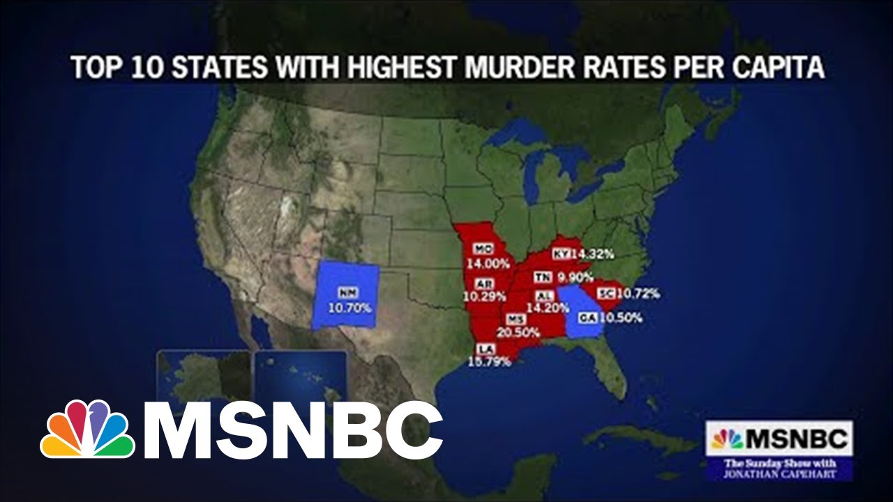 Study: States With High Murder Rates More Likely To Be Republican