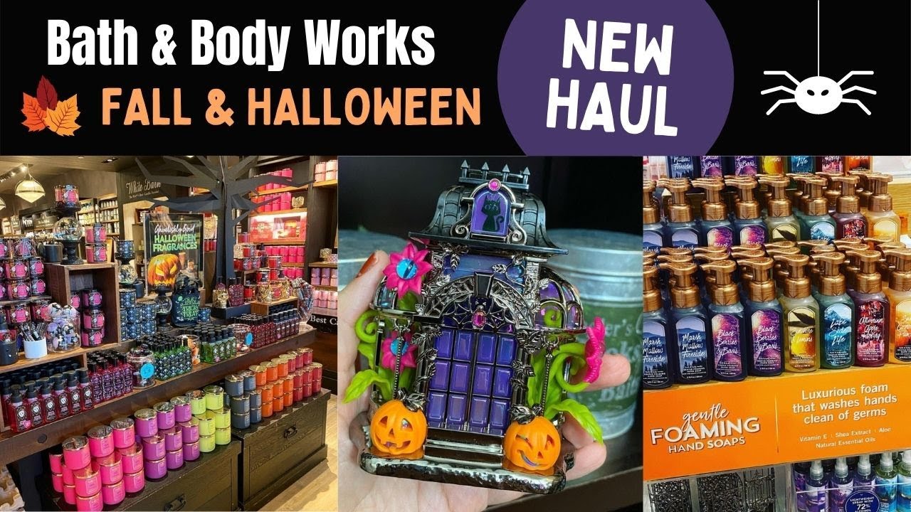 Bath & Body Works NEW FALL & HALLOWEEN HAUL