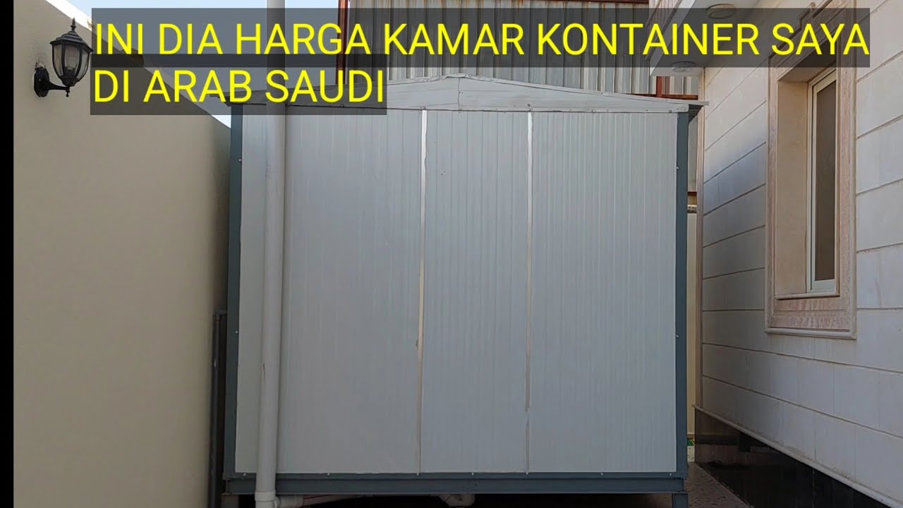 HARGA KAMAR KONTAINER SAYA DI ARAB SAUDI