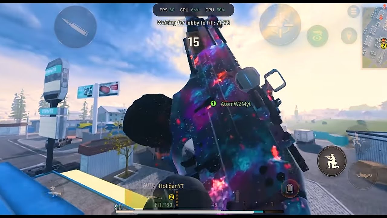 Warzone Mobile HRM 9 & MCW gameplay with MattYT