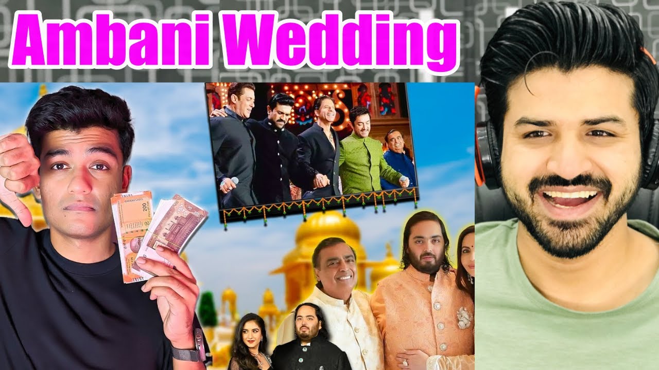 Pakistani react What ACTUALLY Happened at the Ambani Wedding Slayy Point Reaction | Reaction Vlogger