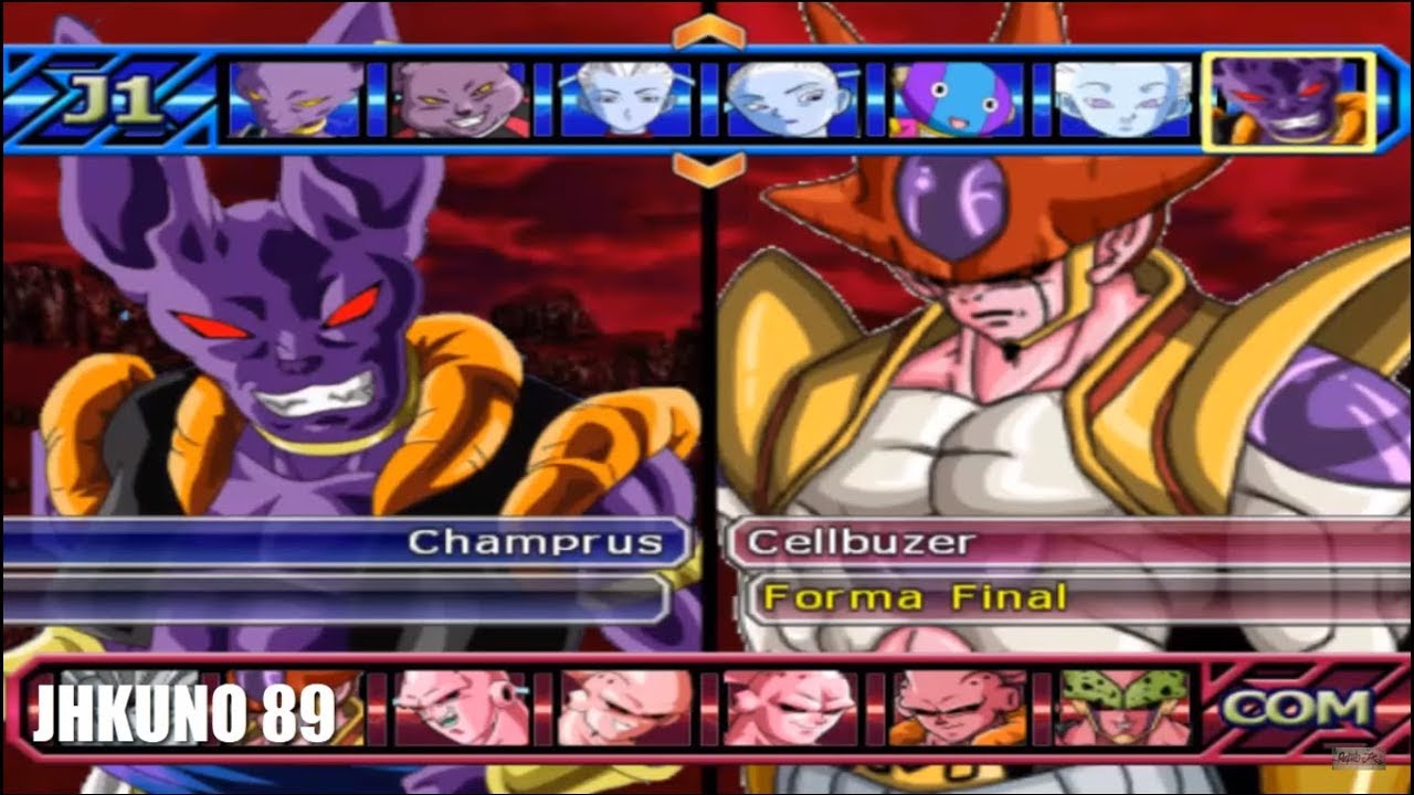 CHAMPRUS TEAM vs CELLBUZER TEAM | DRAGON BALL Z BUDOKAI TENKAICHI 3