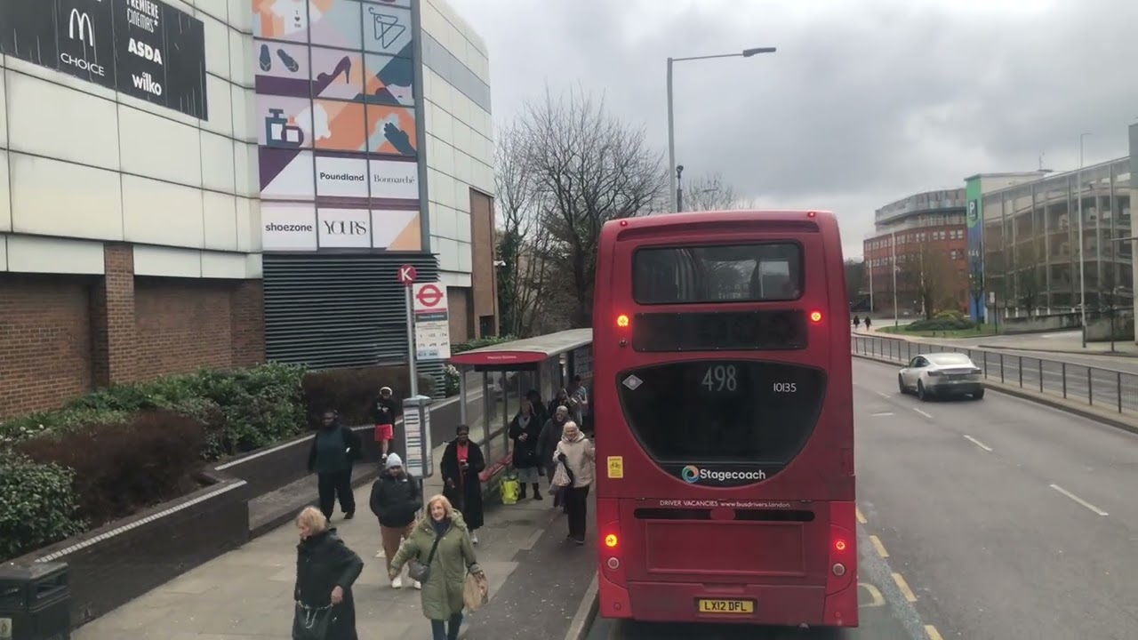 London Buses Route 174 82149 Stagecoach to Ballards Road Princess Parade in Dagenham (Part 2)