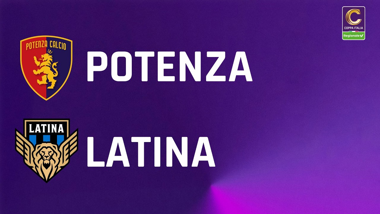 Potenza - Latina 3-1 | Finale d'andata Coppa Italia Serie C Regionale Trenitalia | Gli Highlights