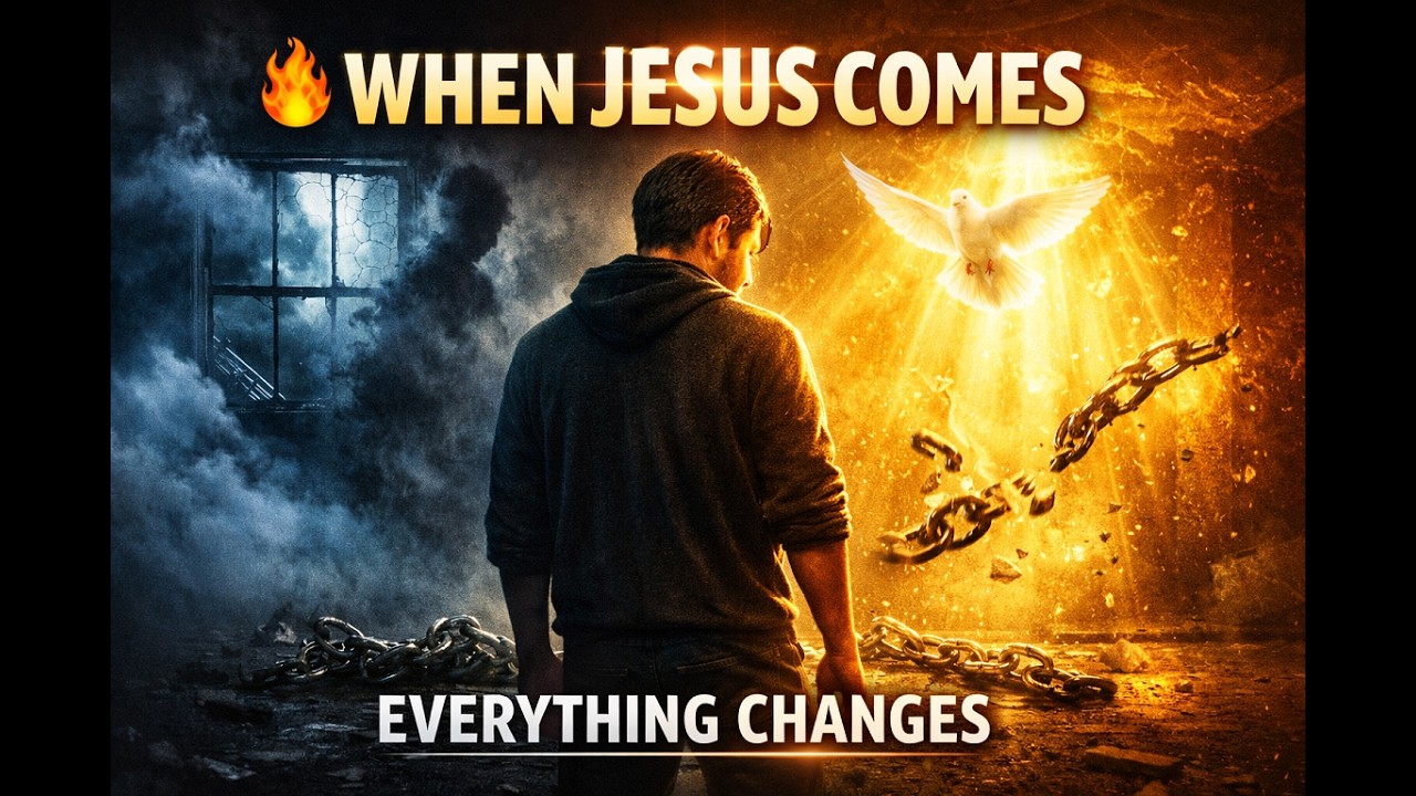 When Jesus Comes To Stay!!! JN 8:36 BY PJ HEVI