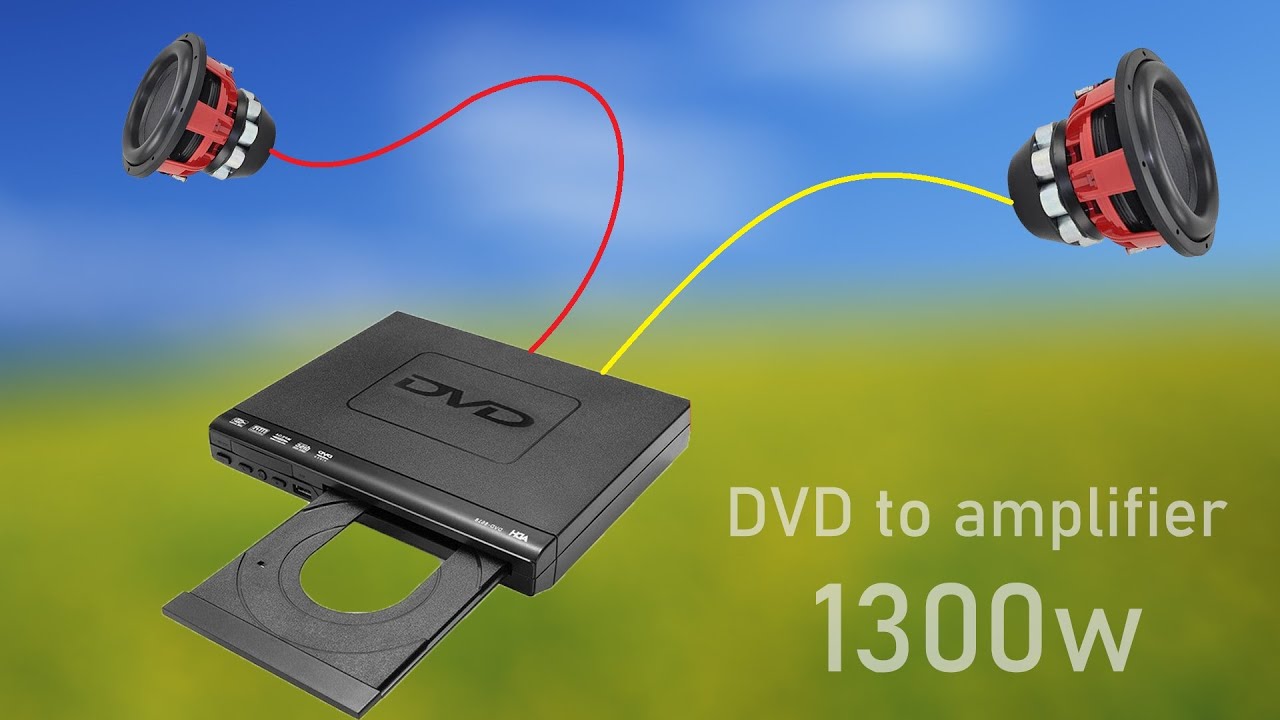 Усилитель не нужен, превратите DVD-плеер в мощный усилитель 2 в 1