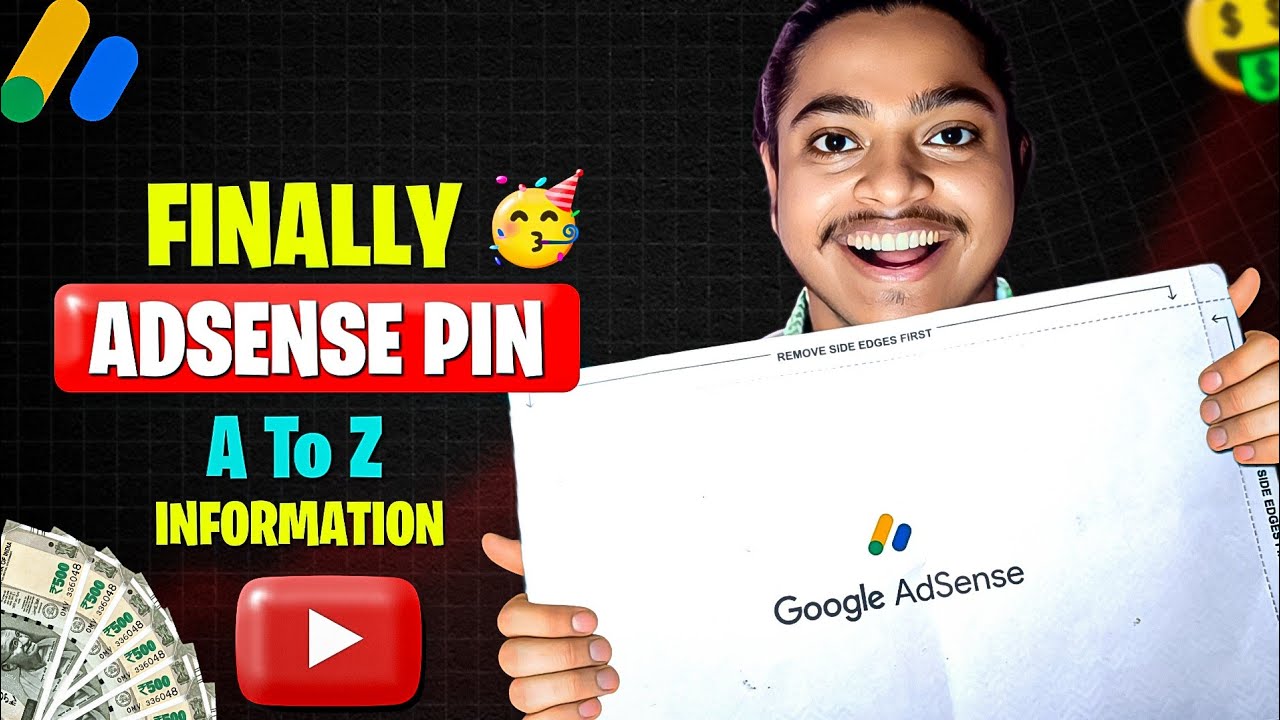 Finally Google Adsense PIN Aa Gaya 💸 🥳 (Google Adsense PIN आने के बाद क्या Kare)