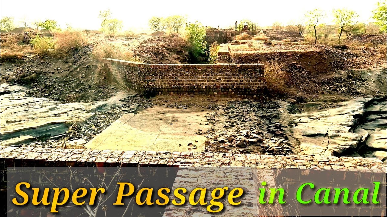 Super Passage || CD Works Structure || Cross Drainage Structure